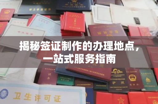 盐边揭秘签证制作的办理地点，一站式服务指南